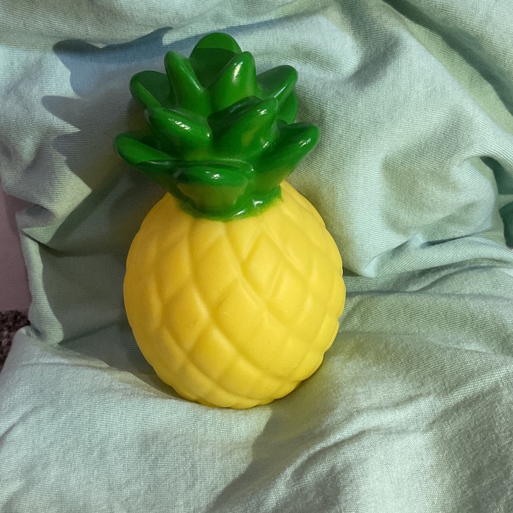 Yellow and Green Pineapple Decor